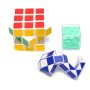 Комплект игри - кубче на Рубик, змия и лабиринт