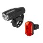 Комплект LED светлини за велосипед FORCE VARIO, USB, предна/задна