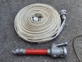 Пожарникарски маркуч и струйник   , снимка 4