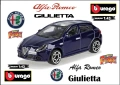 Alfa Romeo Giulietta Bburago - Мащаб 1:43 , снимка 1