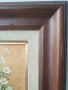 39x34см/2бр картини масло върху платно/натюрморт-цветя/картина в дървена рамка, снимка 9