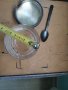 стара захарница с лъжичка, снимка 3