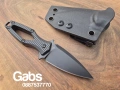 Компактен тактически нож FOX Aka Elmax,фултанг с кания Kydex, снимка 5