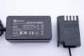 Gonine DMW-DCC17 DMW-BLK22/BLF19 LUMIX S5 IIX GH5 II GH6 GH7 G9 II Дъми батерия Захранващ адаптер, снимка 2