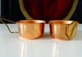 Медни чаши 130 мл.,чиста мед. , снимка 1
