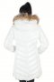 Зимно дълго дамско яке - 4118 качулка с естествен пух от лисица, снимка 9