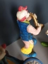 4бр Goebel Happy Clowns резин 20см/Гьобел Германия немски колекционерски фигури на клоуни-музиканти, снимка 5
