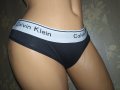 Calvin Klein S-M-Памучни черни бикини , снимка 7