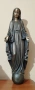 Стара бронзова статуя на Дева Мария/Света Богородица/Madonna, снимка 5