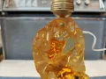 Стара лампа от смола 60 те години, снимка 4