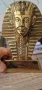 Тутанкамон - месинг масивна статуетка, снимка 2