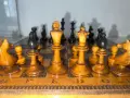 Шах с дървени фигури, снимка 1