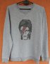 David Bowie дамска сива ватирана блуза Stanley/Stella (L), снимка 1 - Блузи с дълъг ръкав и пуловери - 42475530