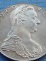 Сребърна монета Австрия талер 1780г. Мария Терезия от Хабсбург 40382 , снимка 9