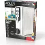  Маслен радиатор Adler AD7817 2500W 11 ребра електрически отоплител печка, снимка 10