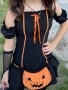 Костюм на тиквена вещица, снимка 1