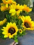Изкуствени слънчогледи за декорация, снимка 3