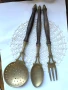 Красиви месингови прибори за готвене от Англия , снимка 1