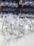 Коледни лампички стъклени звезди Led  Дължина 4 метра  , снимка 2
