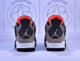 Nike Jordan Retro 4 White Oreo, Taupe Haze, Purple Metallic, снимка 15