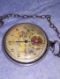 МОЛНИЯ СССР МЕХАНИЧЕН ДЖОБЕН ЧАСОВНИК МЪЛНИЯ За КОЛЕКЦИЯ РЕМОНТ с РЪЧНО ИЗРИСУВАН ЦИФЕРБЛАТ 81951, снимка 4