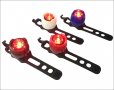Комплект LED светлини за велосипед, Фар, Стоп, Водоустойчиви, Батерия, снимка 3