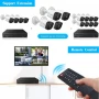 Система за видеонаблюдение 4K Ultra HD с 8 камери и 8-канален NVR с PoE и двупосочно аудио., снимка 3