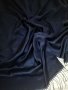 Тъмно син шал с ресни 180/66, снимка 3