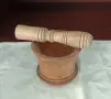 Старо дървено хаванче и кълцалник, снимка 4