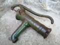 Стара Соц Българска Градинска Ръчна Помпа За Вода / 14 кг / 1978 г. , снимка 10