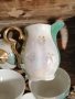 Бароков сервиз за кафе със седеф - от 15 части, снимка 4