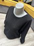 Дамски пуловер / черен / с бляскави частици , снимка 3