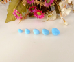 Сиви и сини плюшени нослета на винт за амигуруми,  плетени игпачки, снимка 3
