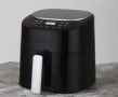 Фритюрник, 1300W, 4.2л., горещ въздух, таймер, до 200°C, Черен/Бял, снимка 3