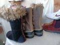 КАТО НОВИ водоустойчиви апрески SOREL® Snow Boots North Star, 39 -40 боти,100% ЕСТЕСТВЕНА КОЖА,ботуш, снимка 7