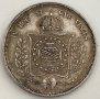 Сребърна монета Бразилия 500 Реис 1862 г. Педро II, снимка 2