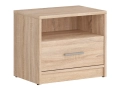 Нощно шкафче NEPO PLUS KOM1S корпус и фронт дъб сонома Код P1608, снимка 1