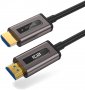 10 метра HDMI оптичен кабел, ICZI 4K@60Hz 4:4:4, HDMI V2.0 Premium High Speed ​​18Gbps за PS4, Xbox , снимка 1 - Кабели и адаптери - 36679678