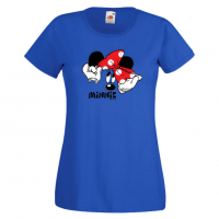 Дамска тениска Minnie Mouse 2 Подарък,Изненада,Рожден ден,, снимка 2 - Тениски - 36530718