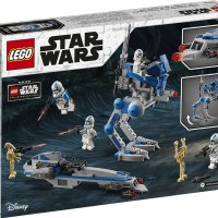 НОВО LЕGO Star Wars - 501st Legion Clone Troopers (75280), снимка 2 - Конструктори - 39505441