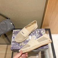 дамски еспадрили/чехли Dior 34-40 реплика, снимка 6 - Чехли - 33695465