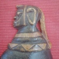 Дървена маска Египет. , снимка 3 - Колекции - 30618249