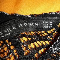 Дантелена блуза на ZARA, снимка 4 - Блузи с дълъг ръкав и пуловери - 30531441