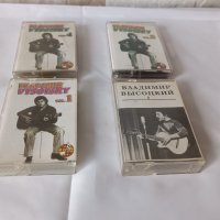 Четери оригинални албума - аудио касети на Владимир Висоцки, снимка 2 - Аудио касети - 39216501