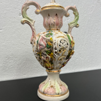 Порцеланова урна/ваза №5201 , снимка 1 - Антикварни и старинни предмети - 44745659