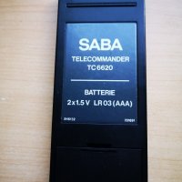SABA TC-6620 original remote control /оригинално дистанционно , снимка 4 - Други - 29893714