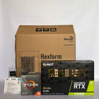 Геймърски компютър AMD Ryzen 5 3600, RTX 2060 Super, 16GB ram 3000mhz, снимка 8 - Геймърски - 44740377