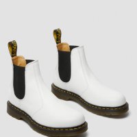 Нови и Намалени Dr. Martens 2976 Yellow Stitch Smooth Leather Chelsea Boots Мъжки Боти Номер 44, снимка 15 - Мъжки боти - 39171028