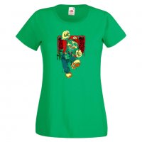  Дамска тениска Mario Zombie Игра,Изненада,Подарък,Празник,Повод, снимка 9 - Тениски - 37243385