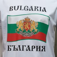Нова национална мъжка тениска с трансферен печат България - знаме и герб, снимка 3 - Тениски - 28079899